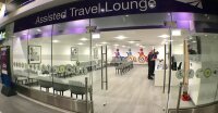 Photo of 'assisted travel' lounge Network Rail opened at Birmingham New Street station in 2019, intended for people who need additional help to board trains