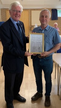PHO-WES:2022.07.16 - Gold Award for Best Campaigner presented to Nick Farthing, Three Rivers Rail Partnership