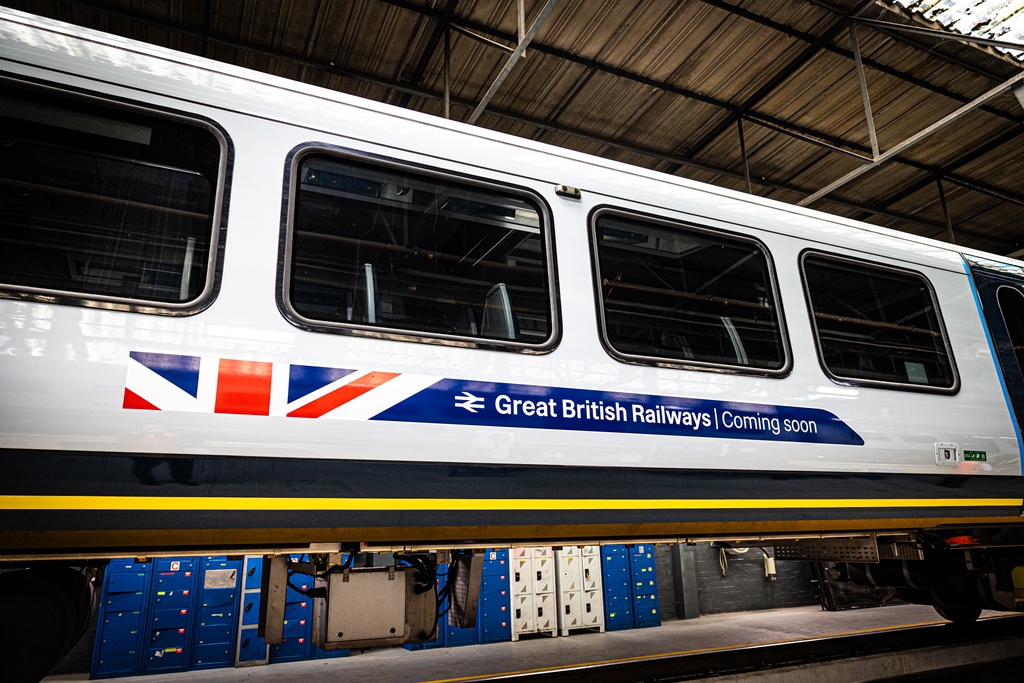 DfT publicity photo for taking SWR back into public ownership