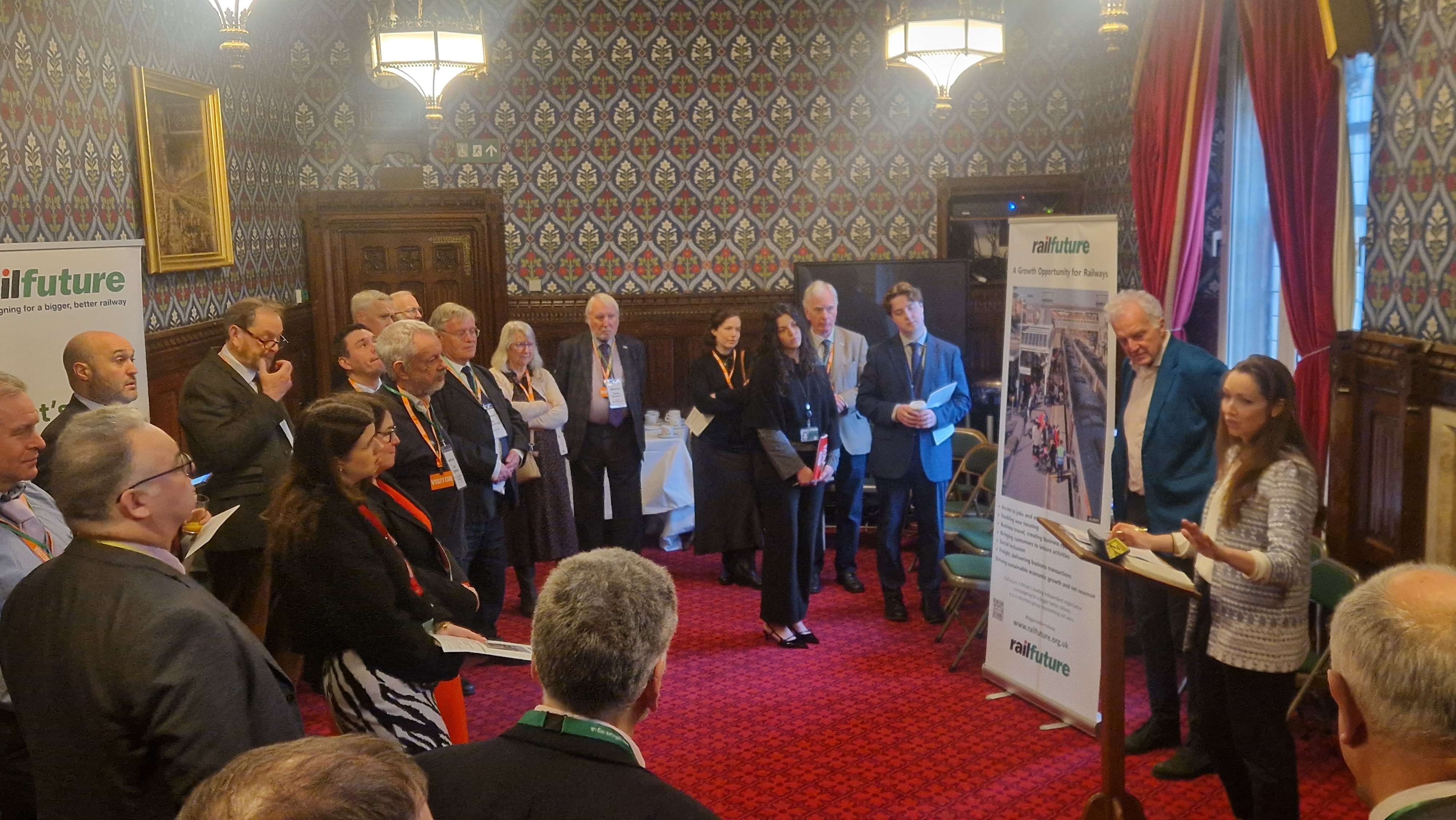 Railfuture Parliamentary Reception 3 Feb 2026 Photo 1
