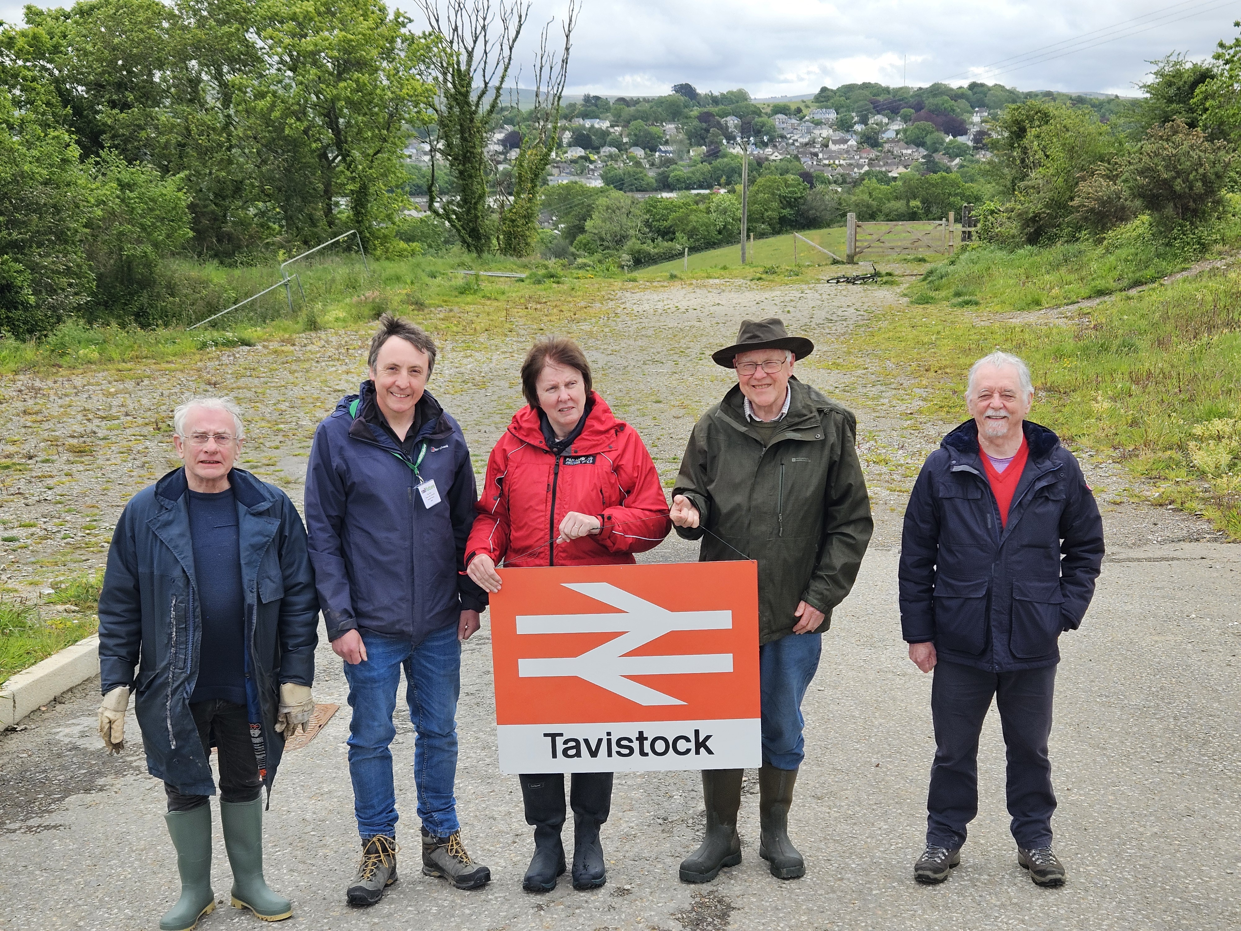 PHO:2026.05.16 - Railfuture branch officers meet TavyRail campaigners